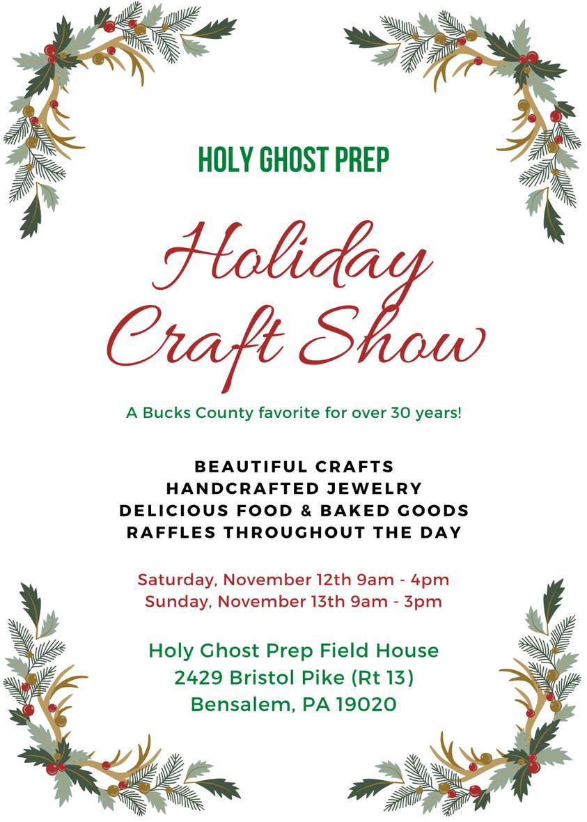 Holy Ghost Prep Holiday Craft Show Your Chocolate Guys