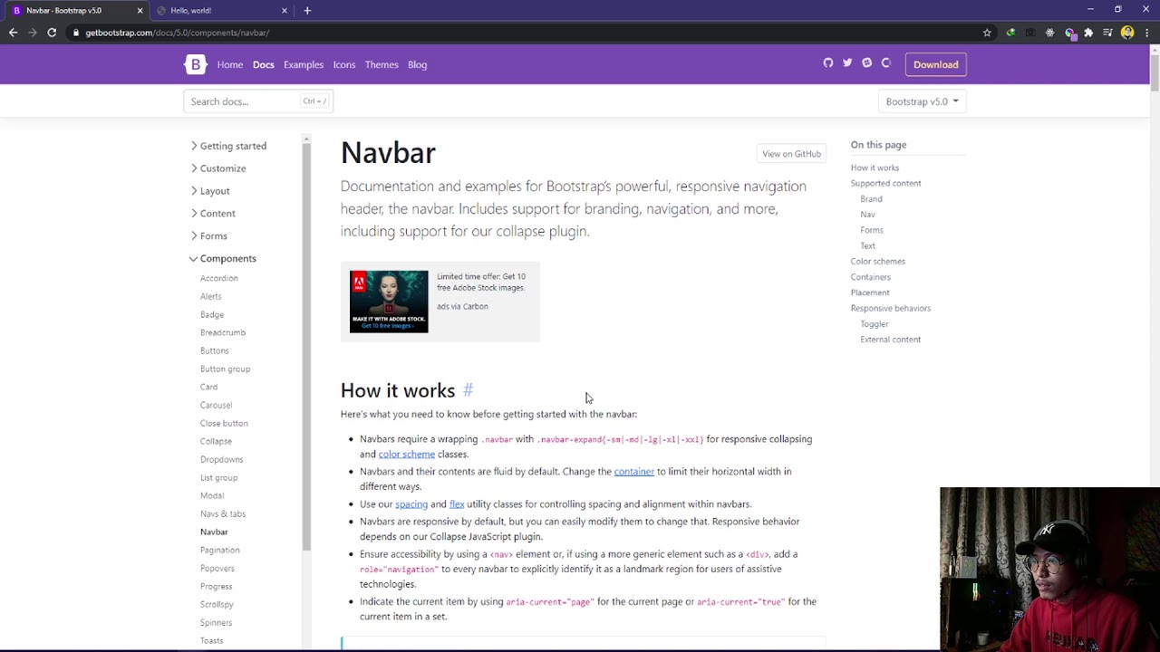 Installing Bootstrap 5 Using Cdn Easiest Fastest Method Youtube