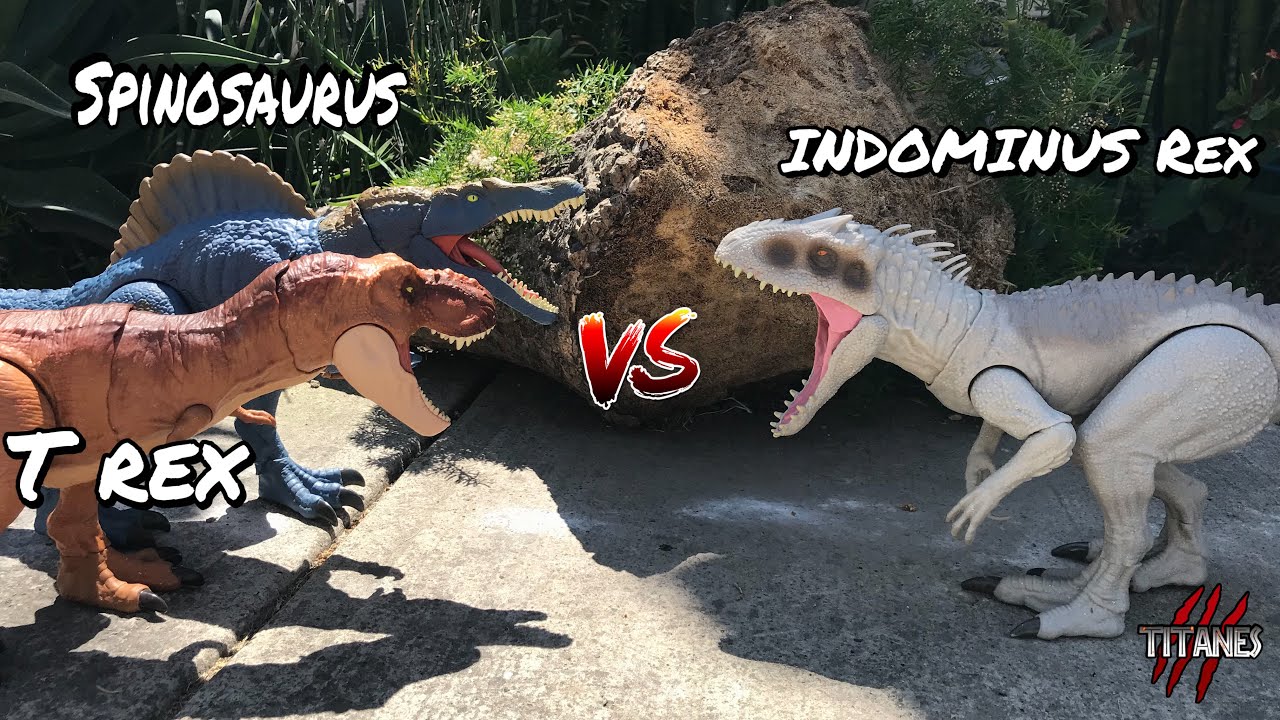 indominus rex vs spinosaurus who would win