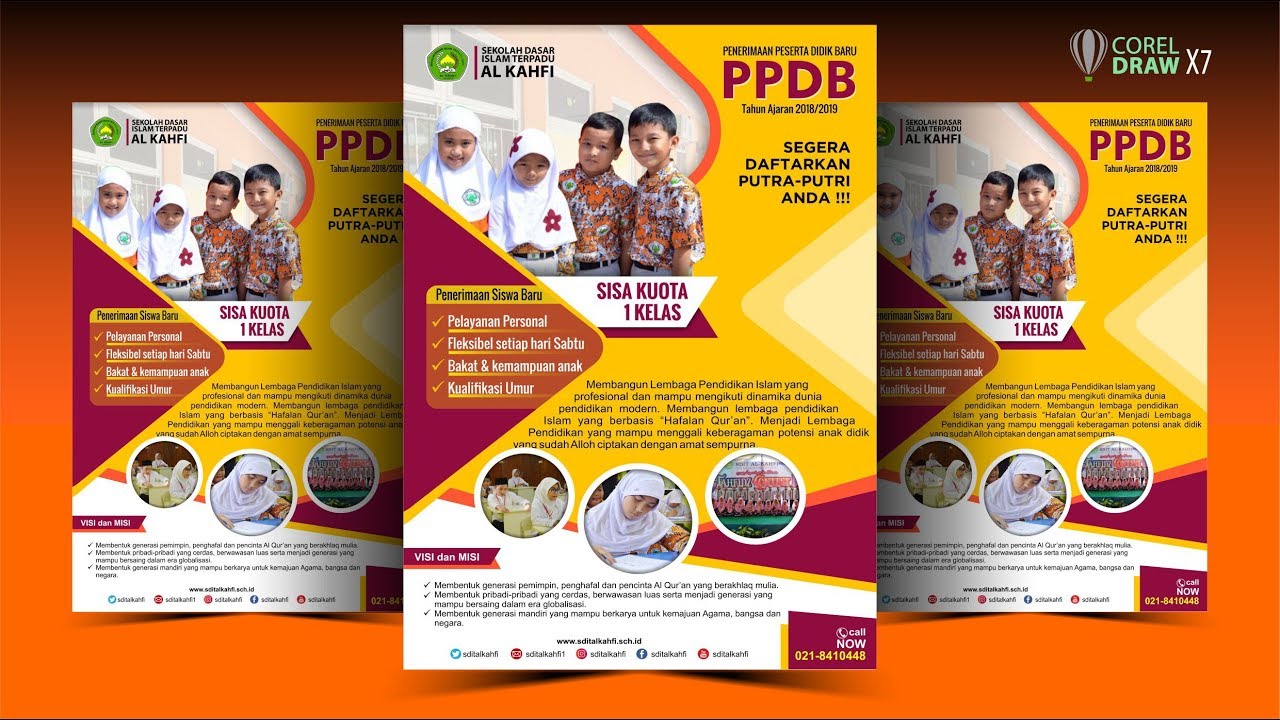 Cara Membuat Desain Brosur Ppdb Dengan Canva Otosection