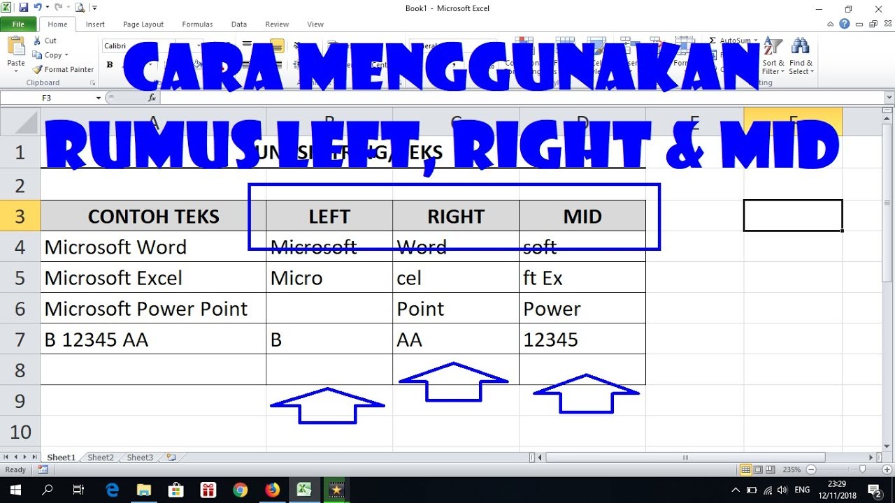 Cara Membuat Rumus Excel untuk Tagihan SPP