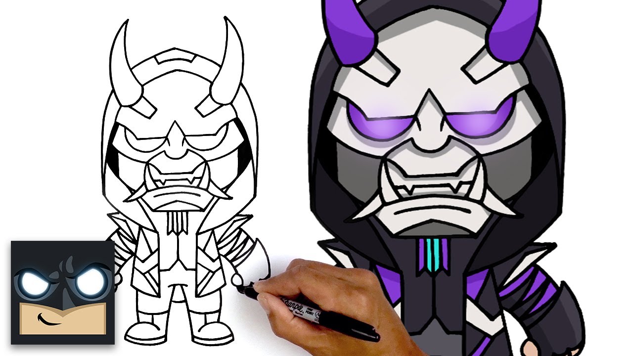 How To Draw Masked Fade Fortnite Season 3 Youtube