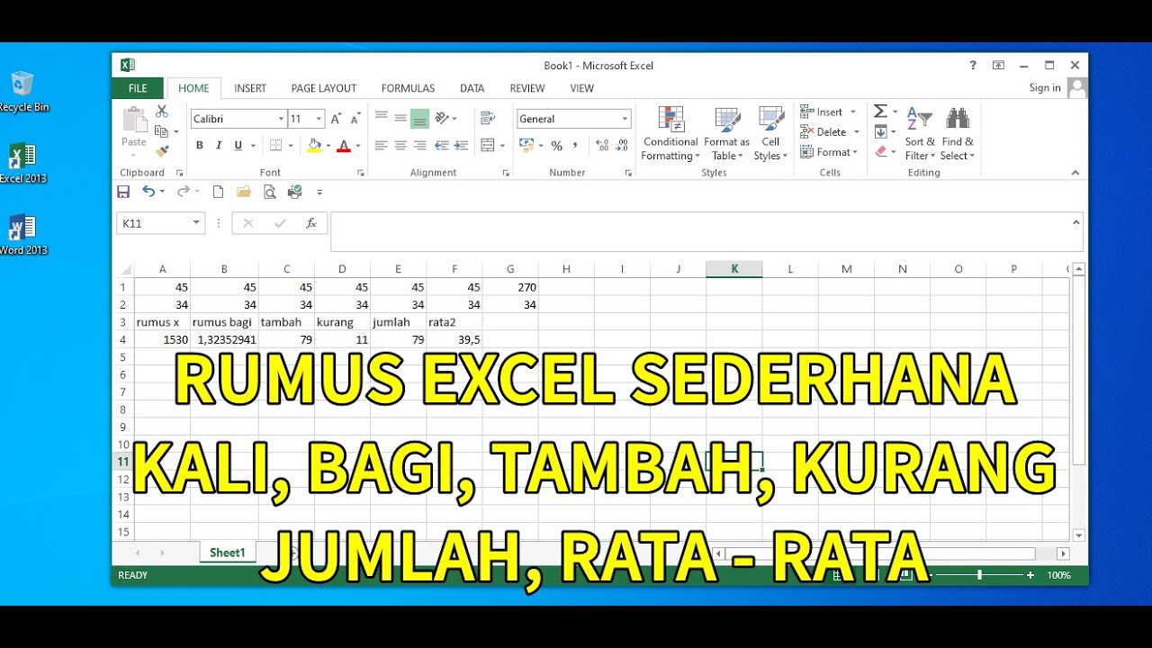 Cara Membuat Rumus Excel Grafis Dasar Pada Excel Hongkoong Otosection