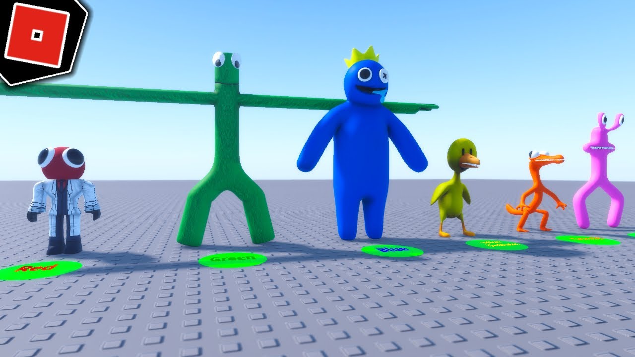 4k What If I Green All Rainbow Friends Morphs Roblox Otosection