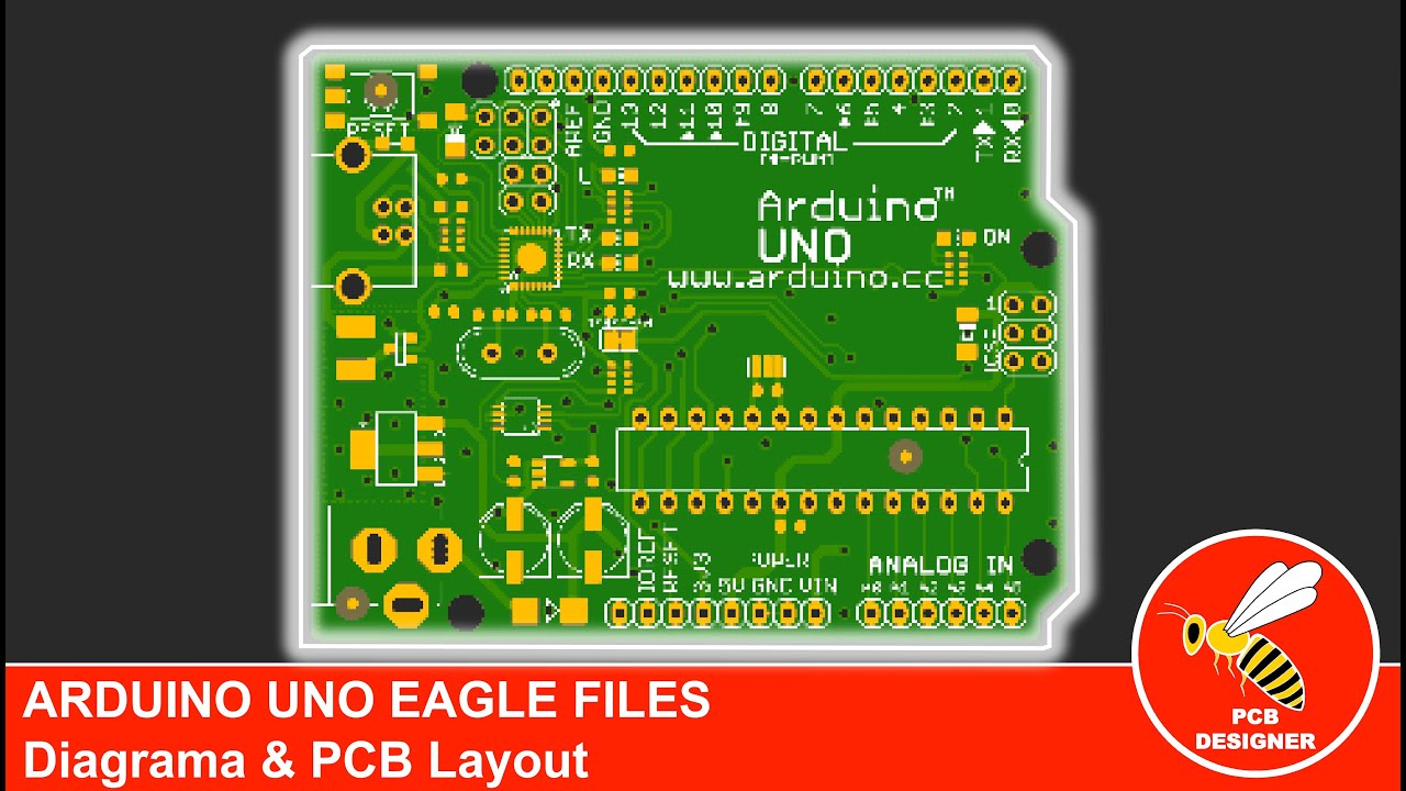 Arduino Uno Diagrama Pcb Layout Eagle Files Otosection