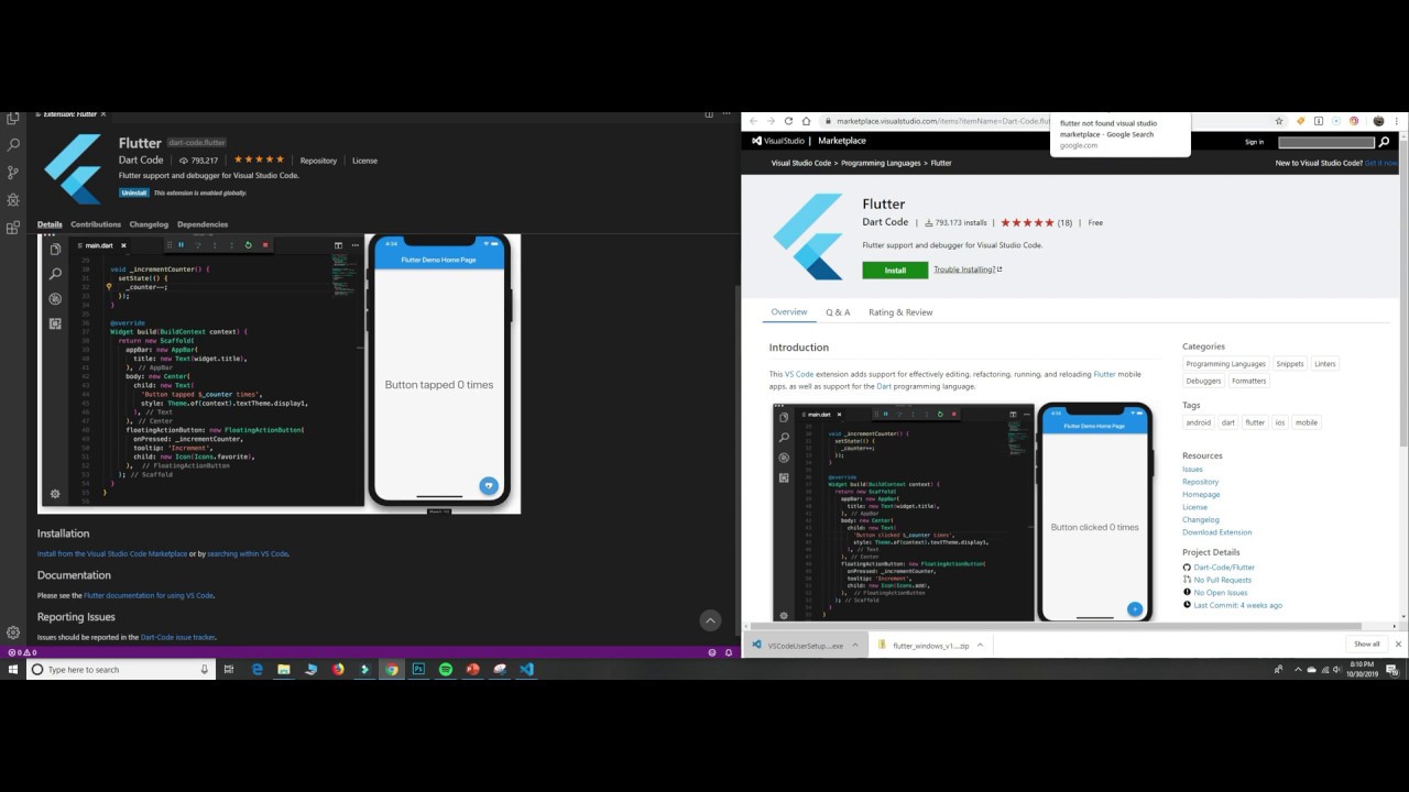 learn-flutter-basics-install-emulator-in-visual-studio-code-vs-code-in-flutter-urdu-hindi