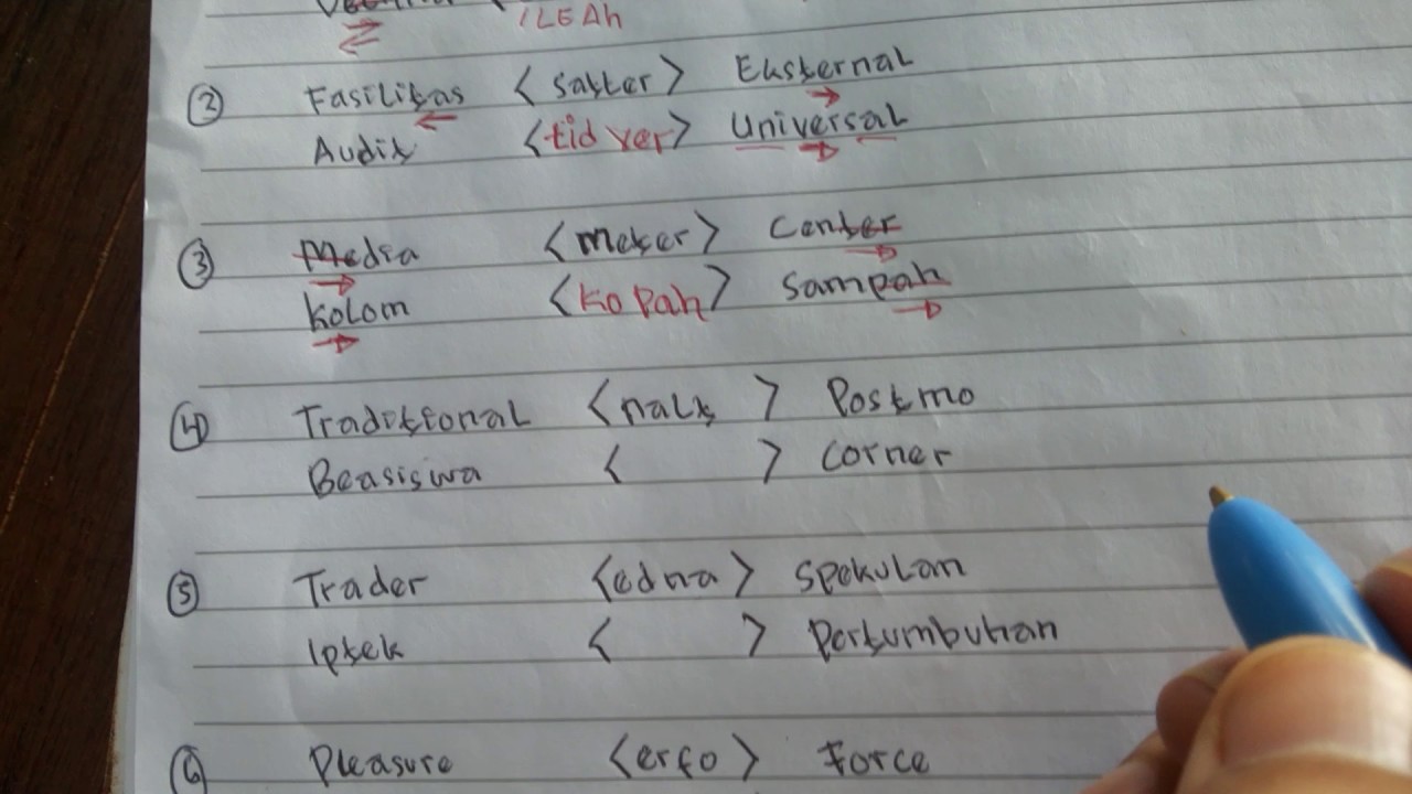Contoh Soal Menyusun Kalimat Acak Bahasa Inggris Dan Jawabannya