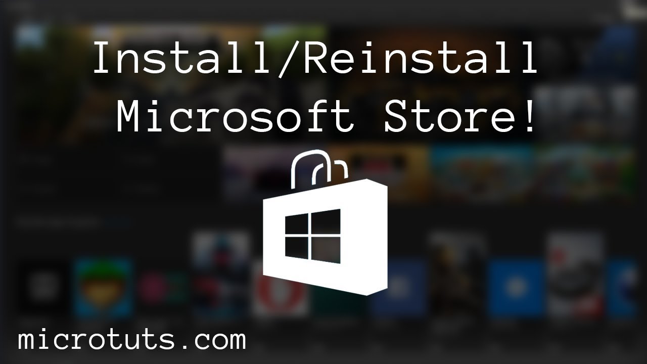 How To Reinstall Microsoft Store On Windows 10 Otosection 4821