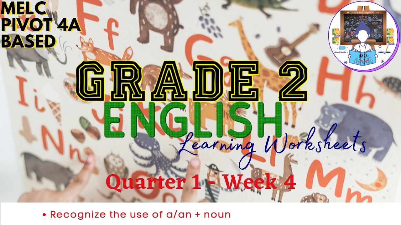 Grade 2 Filipino Quarter 1 Week 1 Melc Pivot 4a Based Worksheets Free 1128