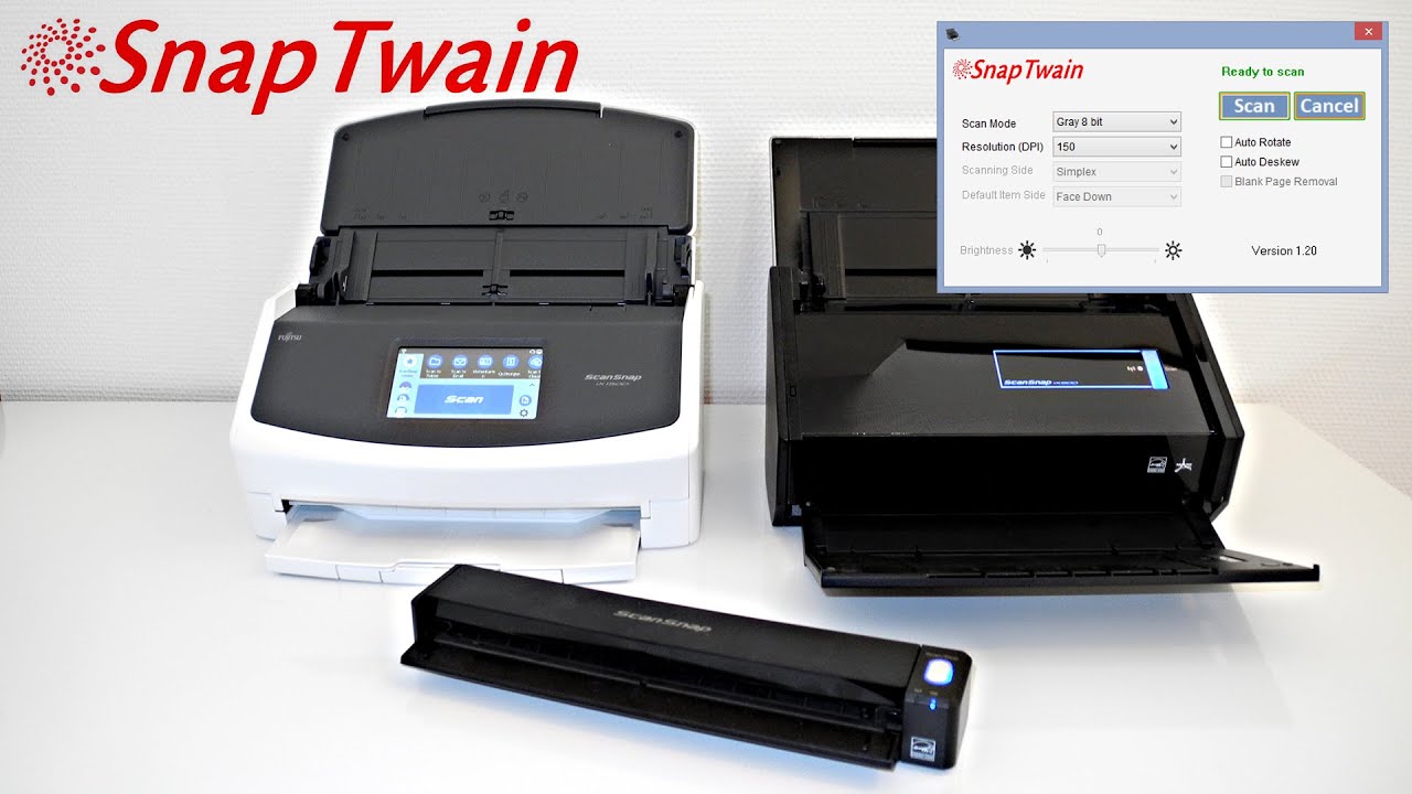 Twain Driver For The Scansnap Scanner Ix1400 Ix1600 By Fujitsu