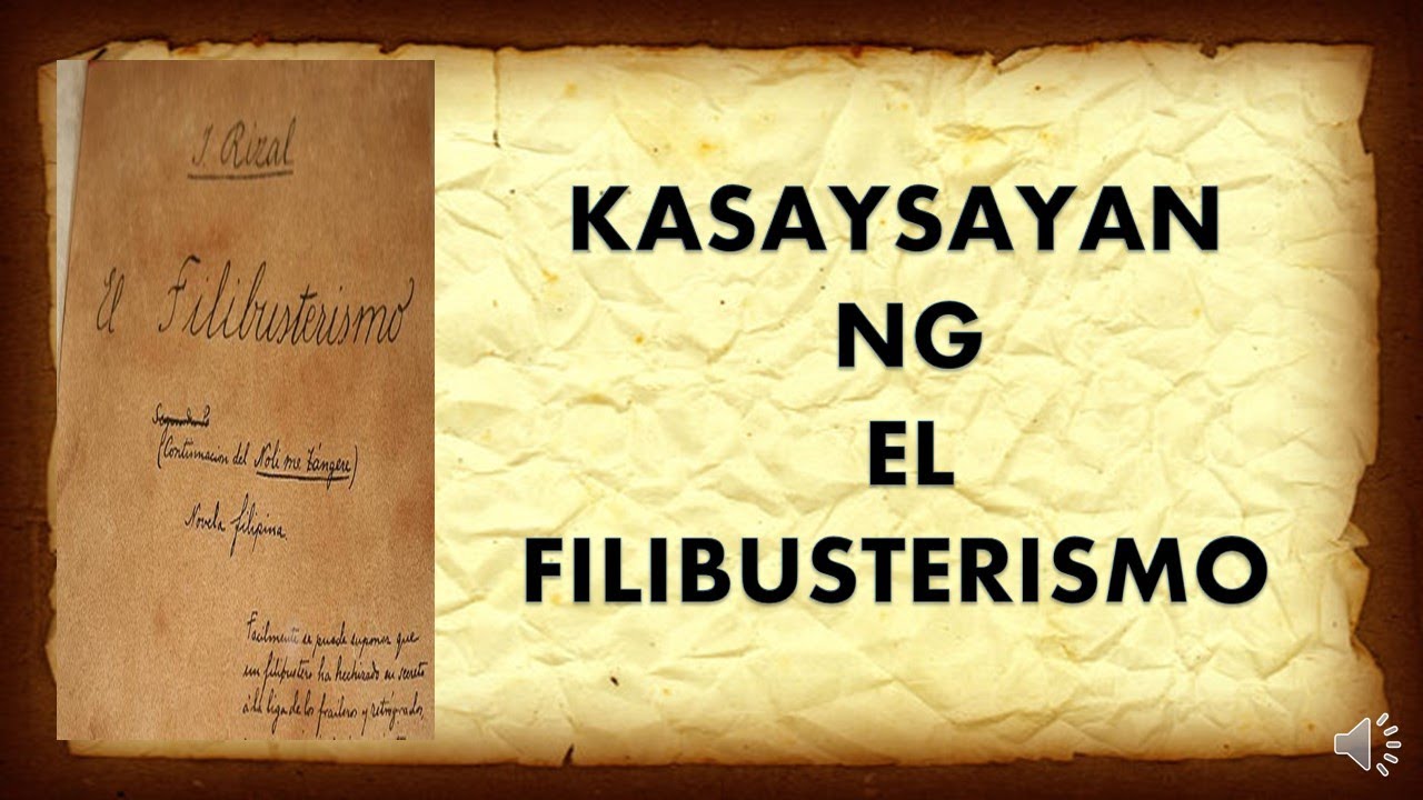 Kasaysayan Ng El Filibusterismo Otosection 7587