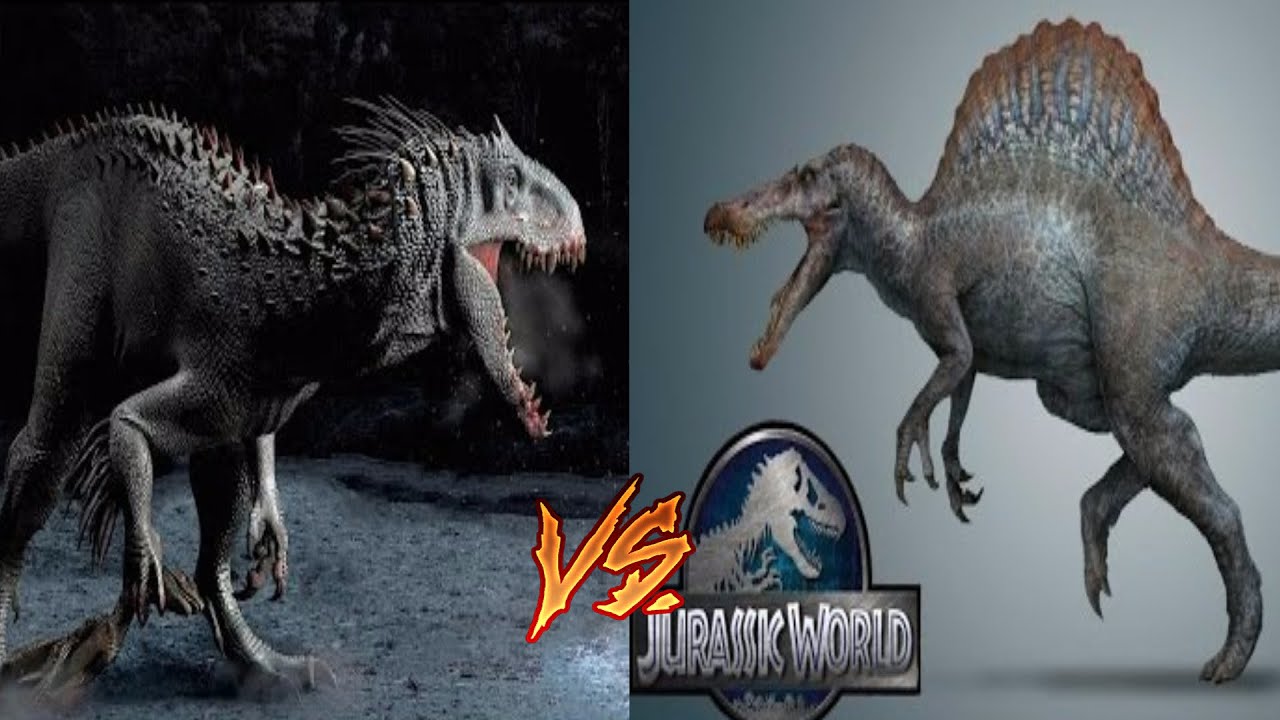 ingen spinosaurus vs indominus rex