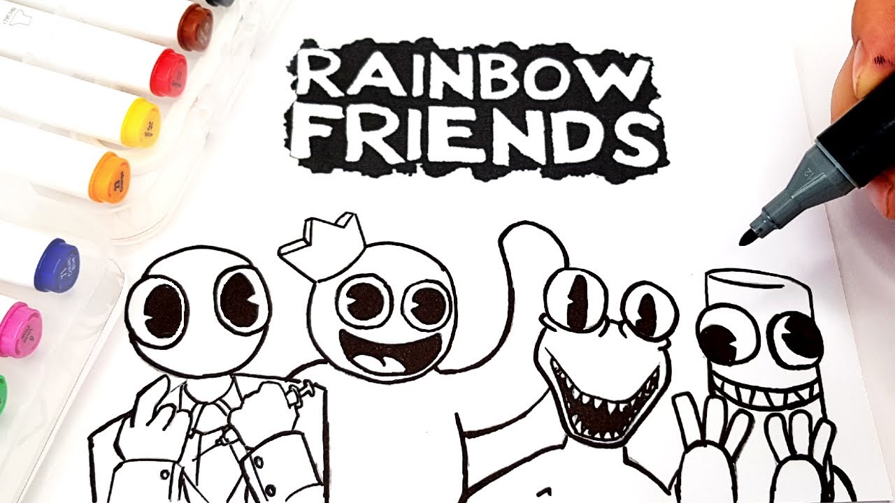 Rainbow Friends Printable Pictures Rainbow Friends Printable Pictures