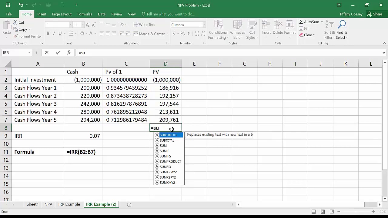 irr-internal-rate-of-return-calculation-in-excel-otosection