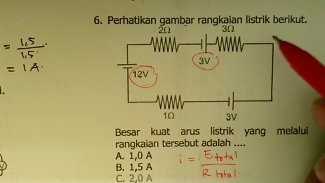 Konsep Kuat Arus Dan Tegangan Pada Rangkaian Seri Dan Parallel IMAGESEE