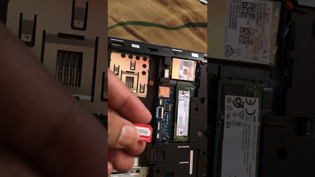 How to insert a sim card in a hp probook elitebook youtube otosection