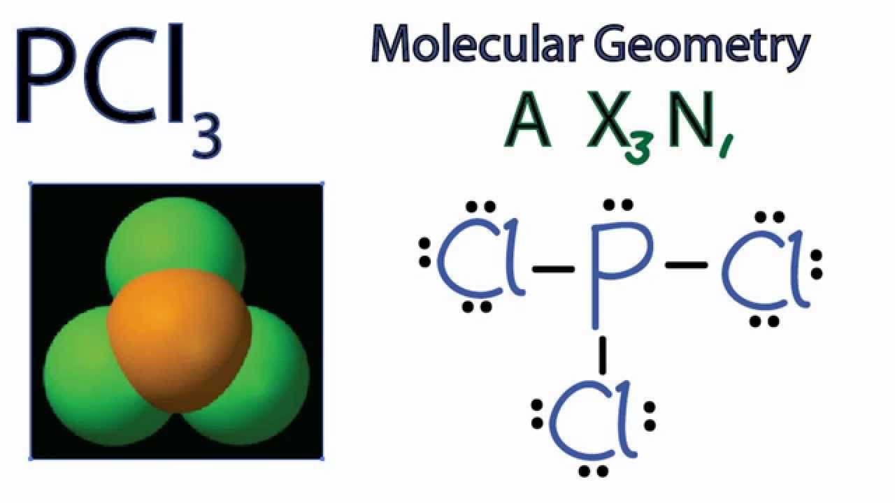 Pcl3 Molecular Electron Geometry Lewis Structure Bond Angles And