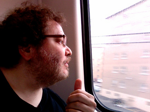 Plane travel versus train travel, that sort of thing.