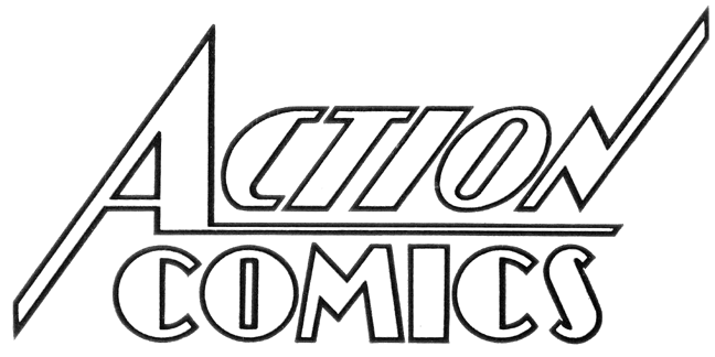 Action Comics logo, 1938