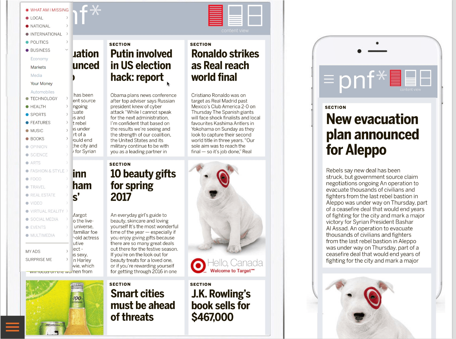 Lucie Lacava designed an app targeted at millennials.