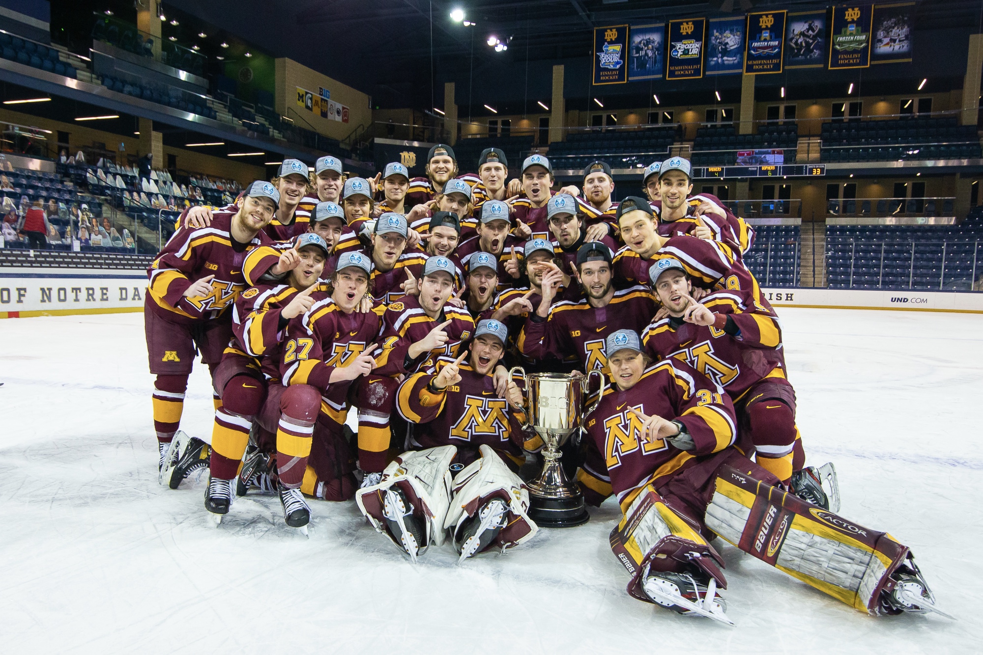 2021 Minnesota Golden Gophers Ncaa Men S Hockey Tournament Guide Zone Coverage