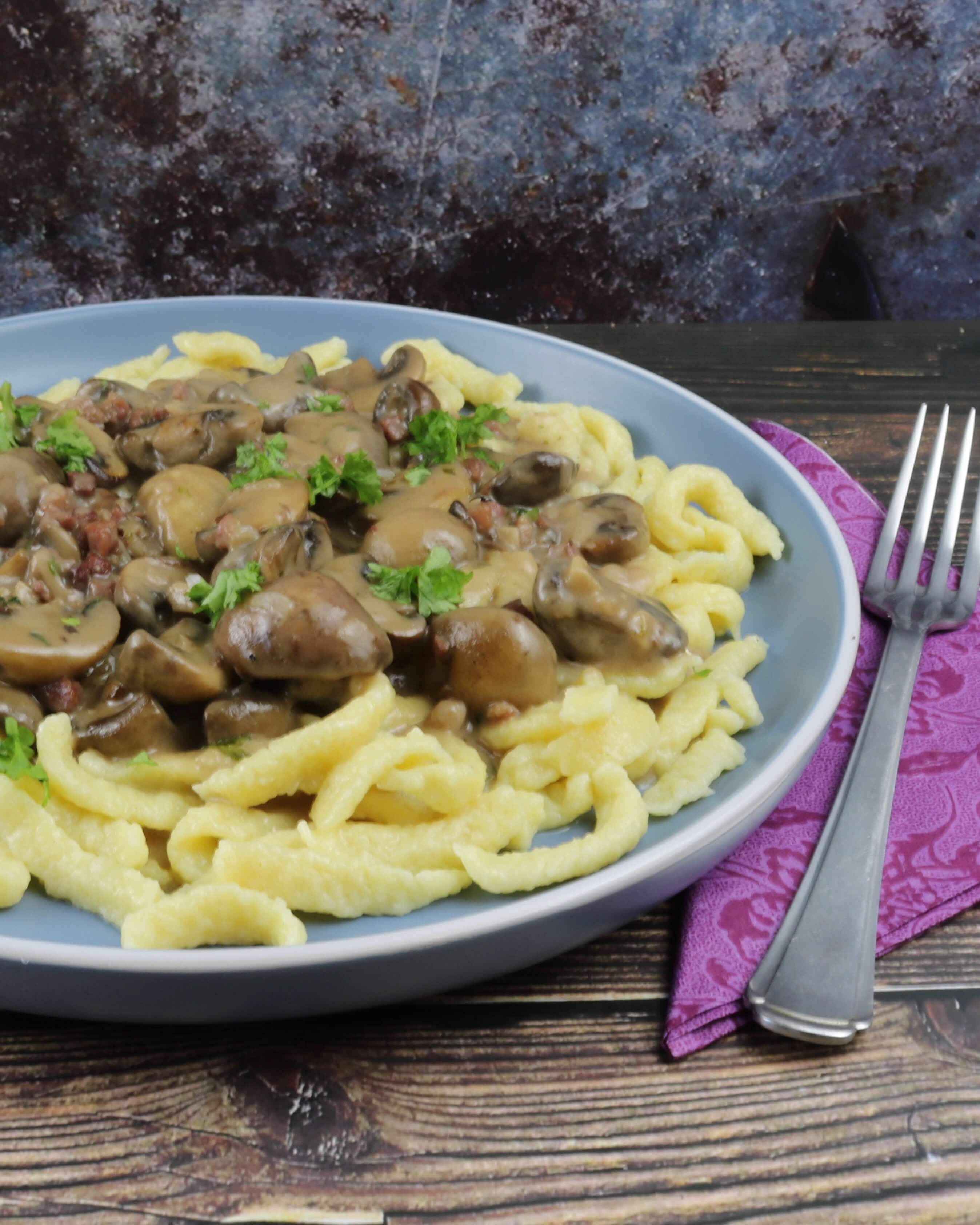Spatzle Mit Jagersauce Zu Faul Zum Kochen