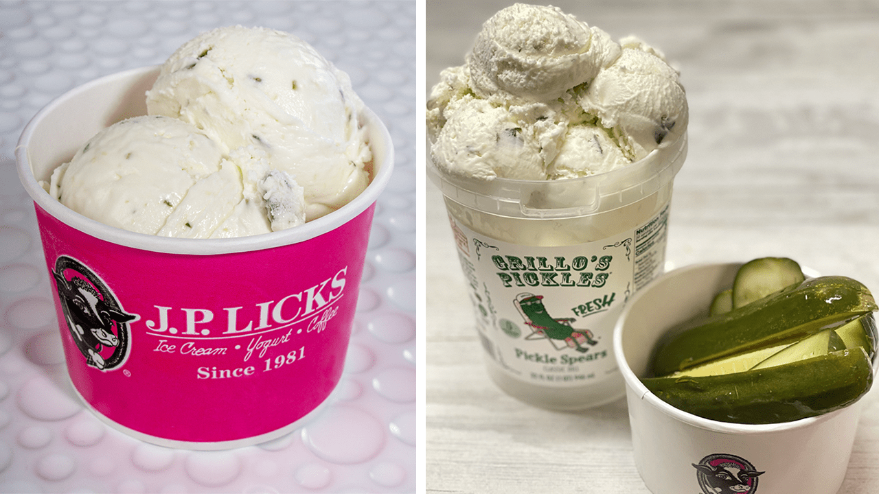 National Pickle Day Boston S Grillo S Pickles Jp Licks Churn Out Pickle Flavored Ice Cream Massachusetts News