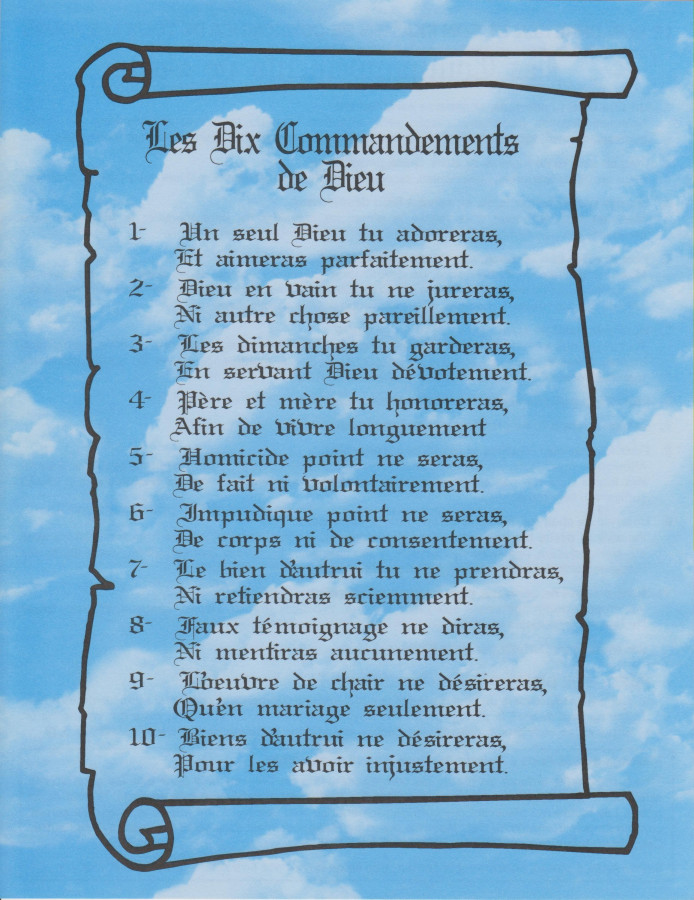 Les Dix Commandements Beluxemagazine