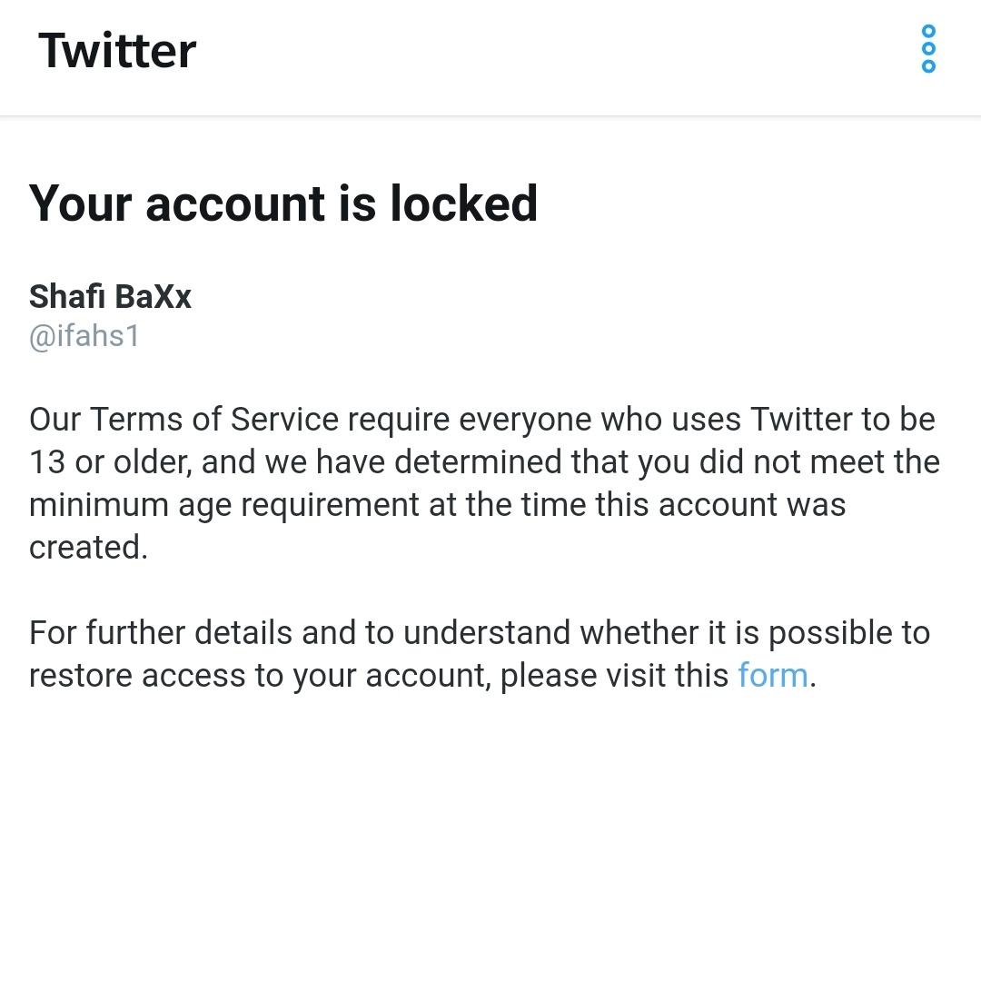 Twitter 13 Age Restriction Archives Ifahs1