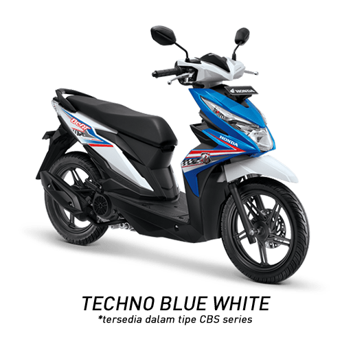 Motor Honda Beat Terbaru Warna Biru