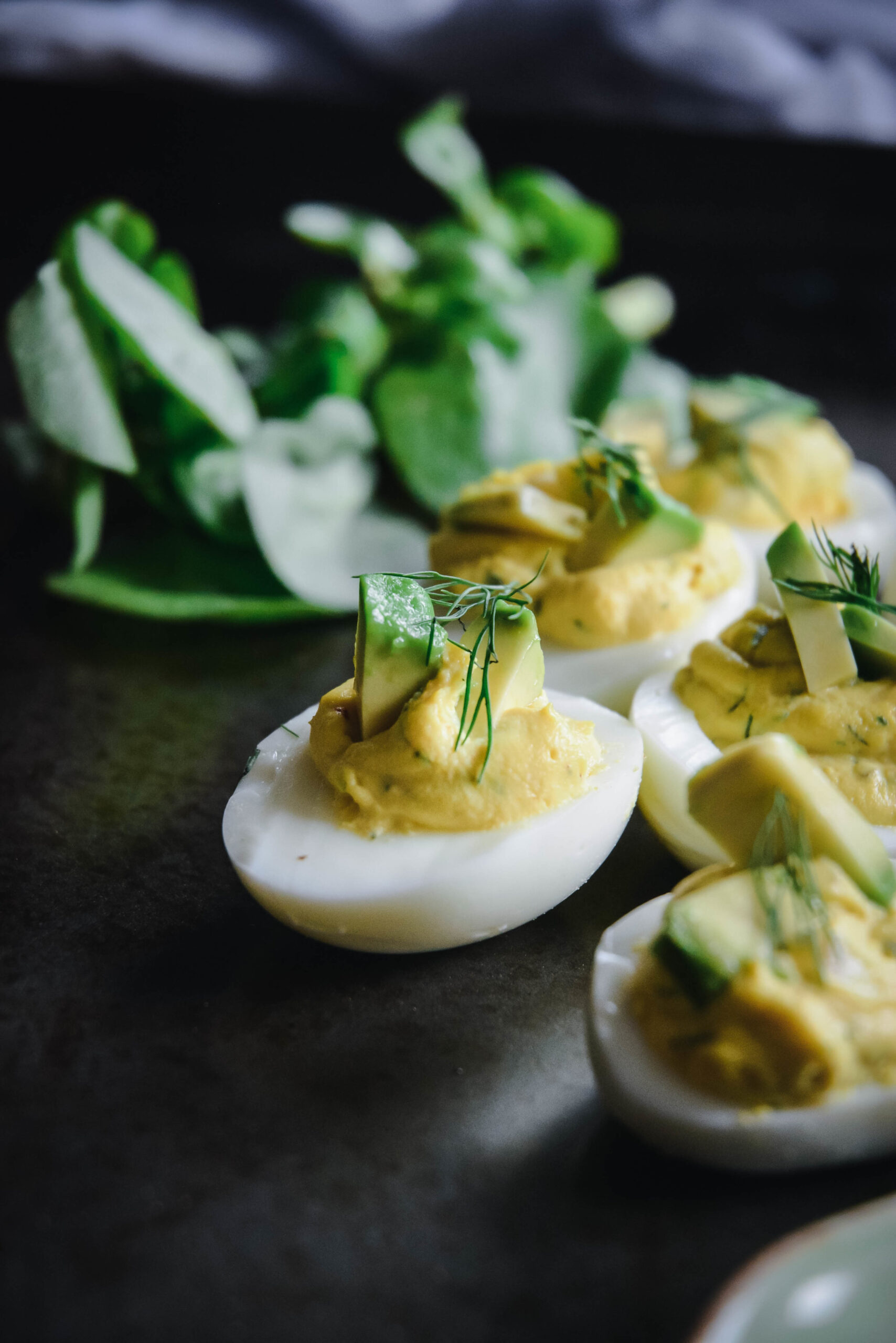 Deviled Eggs with Avocado