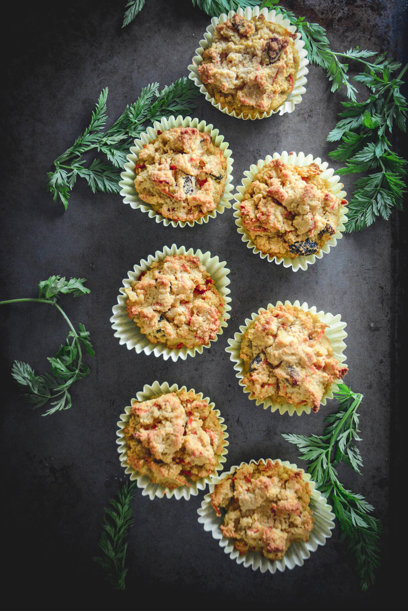 Paleo Cardamom Carrot Muffins