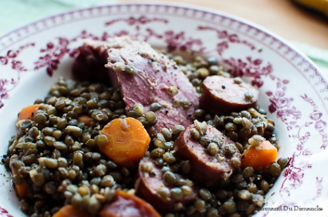 Petit Sale Aux Lentilles Le Gourmand Du Dimanche