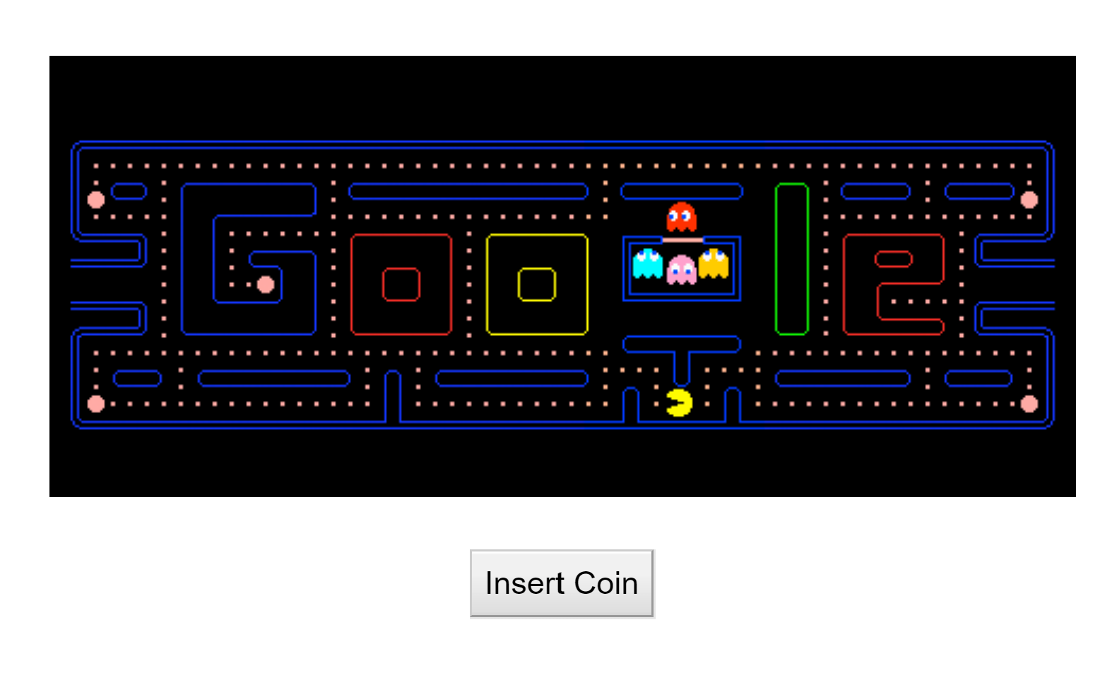 Video Google Pac Man 30th Anniversary Logo May 21st 2010 Dr Yesha Prof Yesha