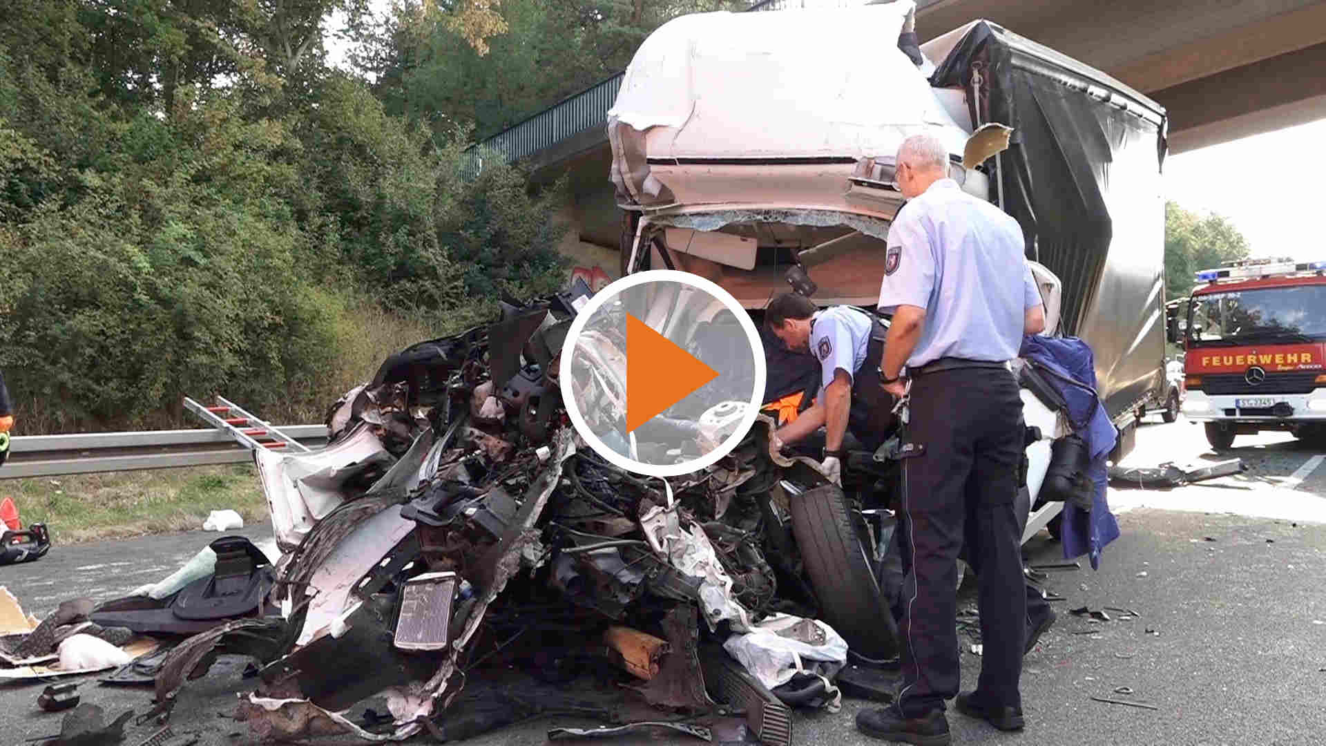 Video Todlicher Unfall Auf Der A30 Ems Tv