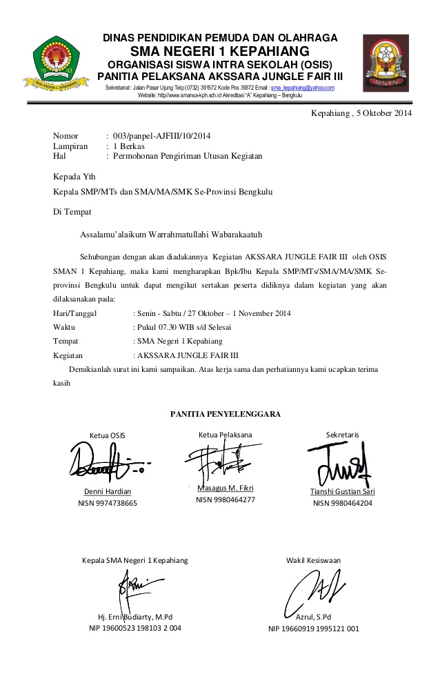Academia.edu is a platform for academics to share research papers. 35 Contoh Surat Undangan Resmi Gubernur Kumpulan Letter