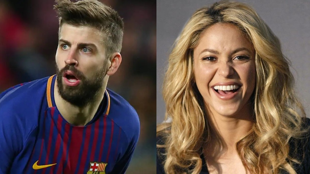 Pique Podria Portar A Shakira En Su Jersey Del Barcelona Y Asi Quedar Como Payaso