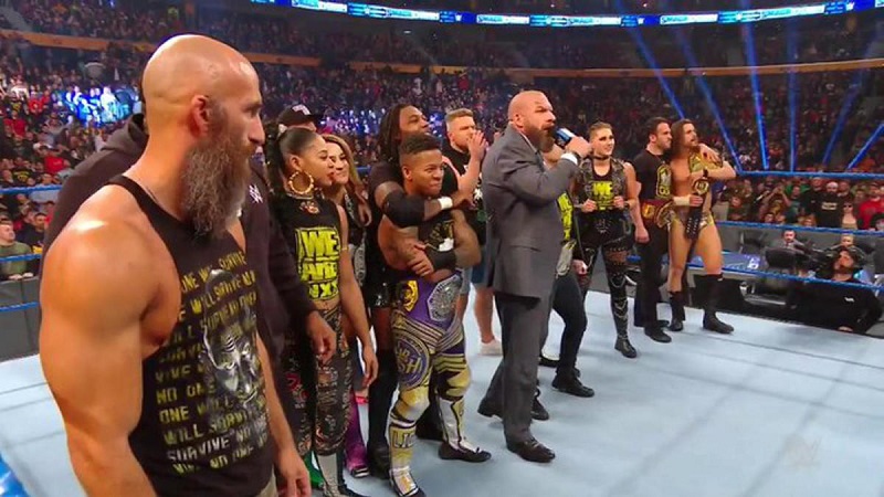 Triple H and NXT Roster