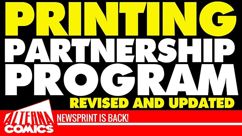alterna comics printing partnership program