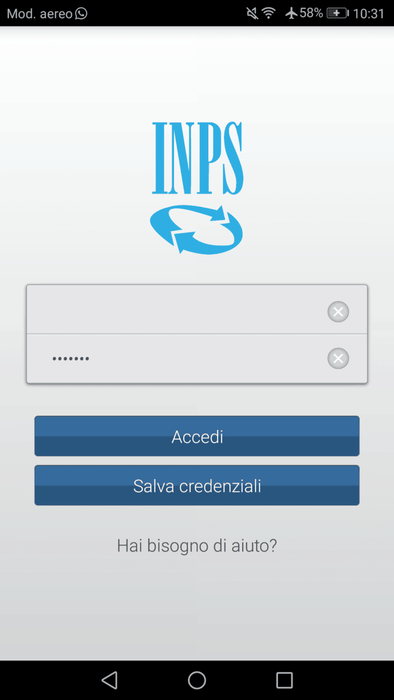 Consultazione del Cedolino pensione Inps ed ExInpdap da