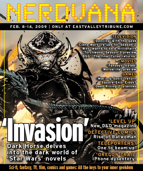 Nerdvana mock print magazine cover Nerdvana