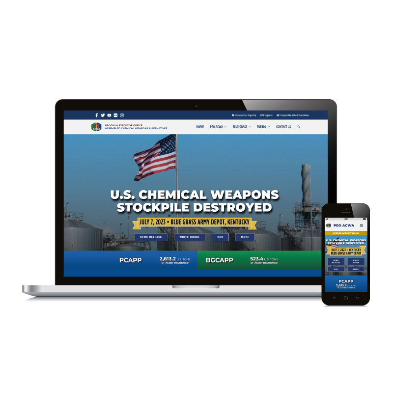 U.S. CHEMICAL WEAPONS STOCKPILE DESTROYED