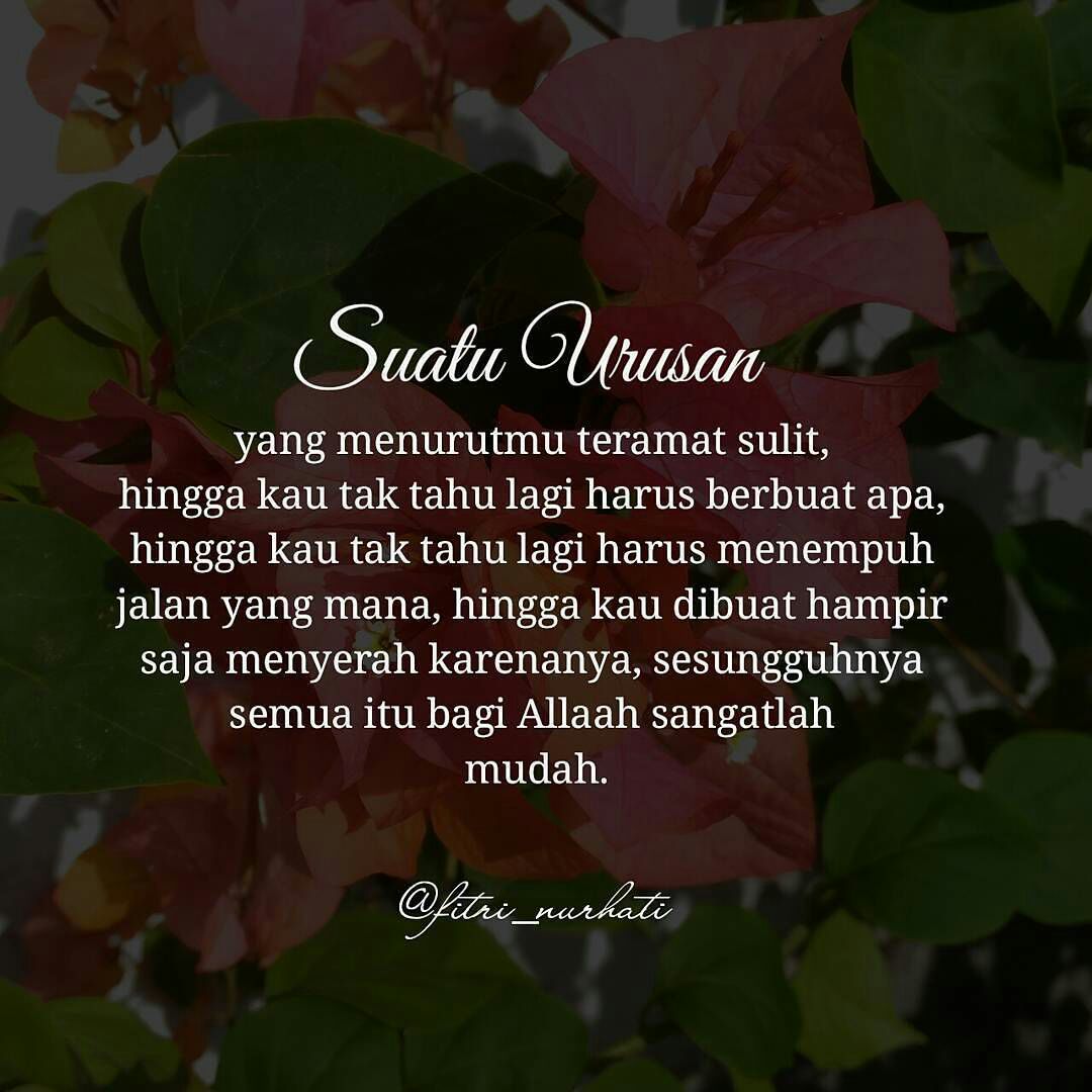 Kata Kata Dakwah Menyentuh Hati