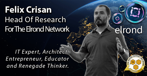 Felix Crisan - Head Of Research For The Elrond Network And Renegade Thinker For Technical Solutions 1 Felix Crisan - Head Of Research For The Elrond Network And Renegade Thinker For Technical Solutions 1