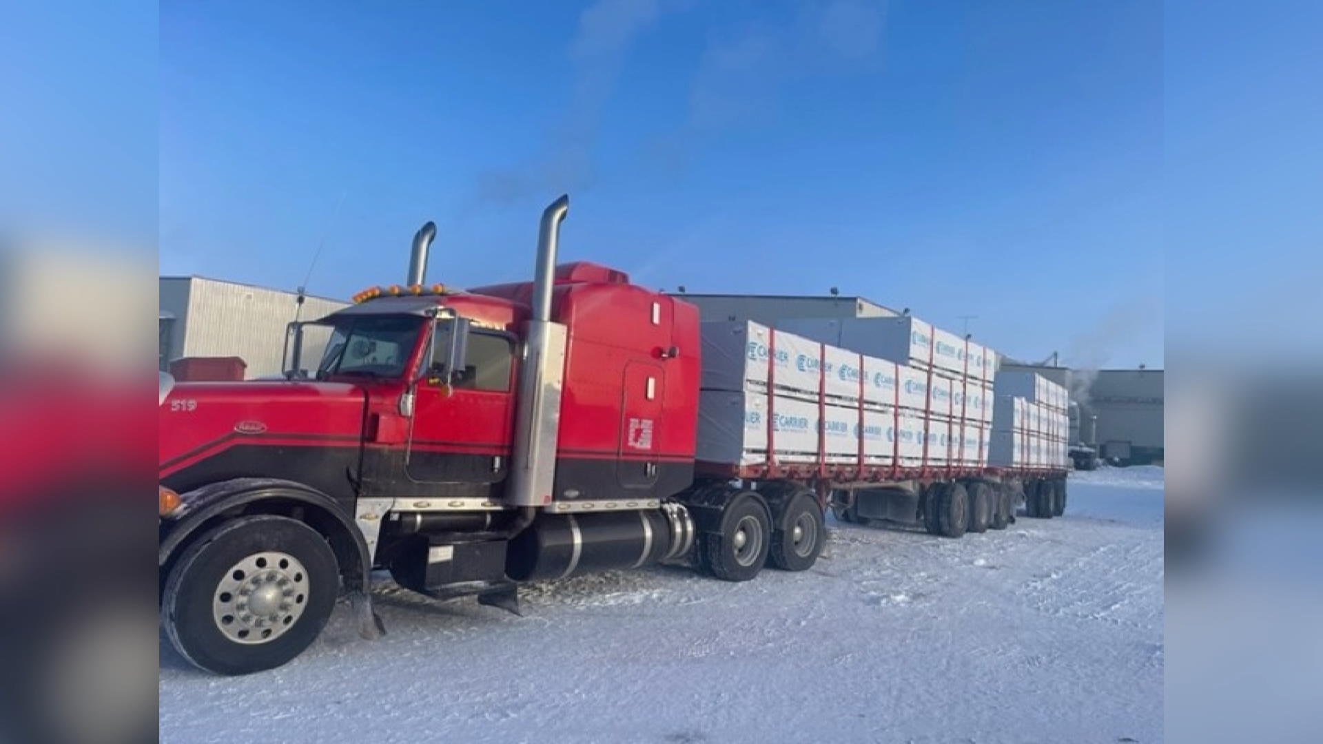 Saskatoon Man S Semi Truck Loaded With Lumber Stolen Then Recovered With Help From Other Truckers Globalnews Ca