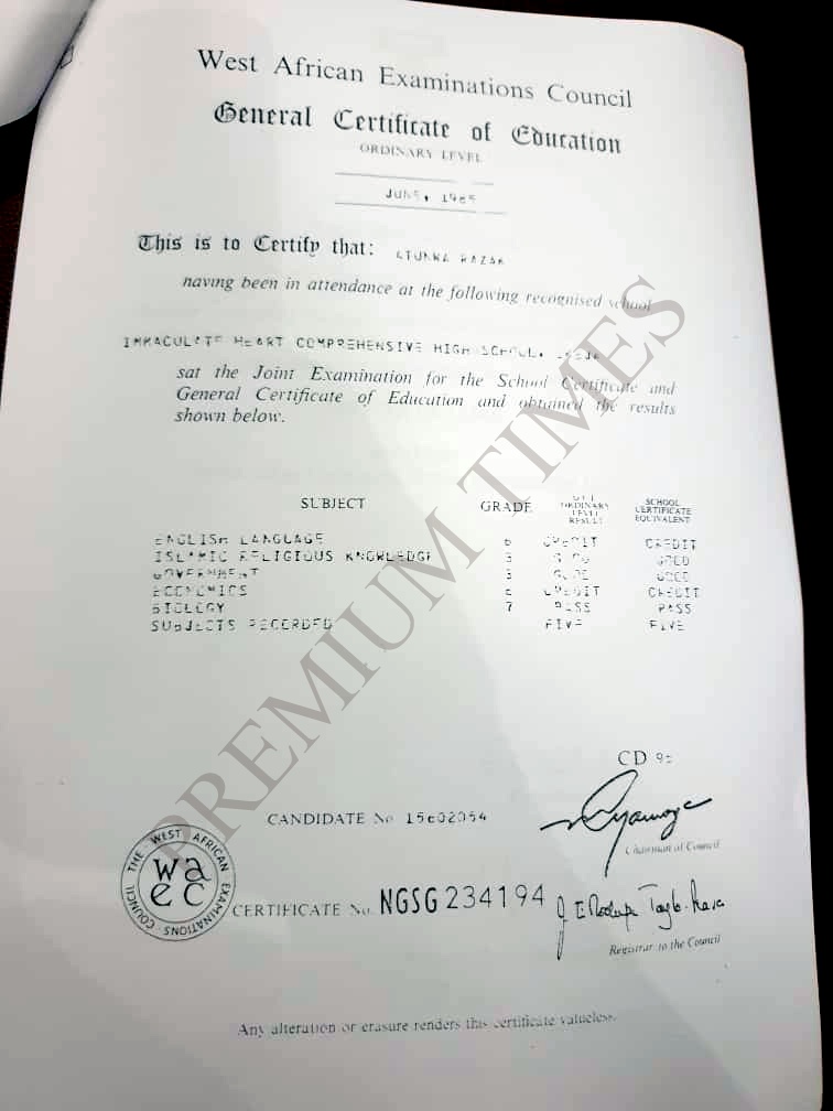 WAEC Result