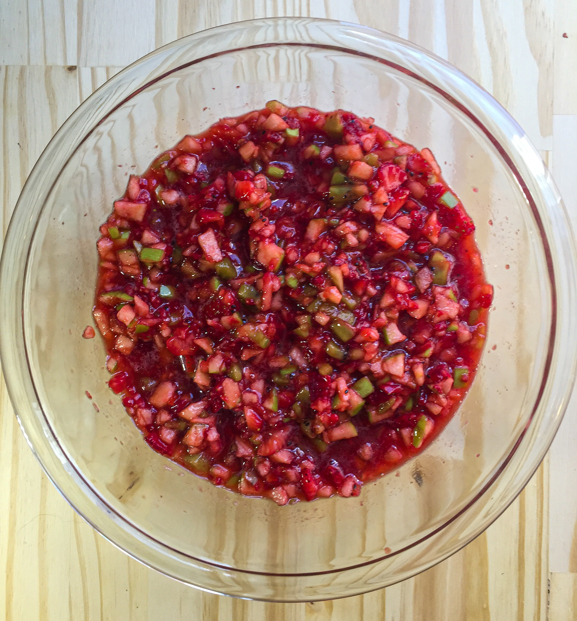 Mixed fruit salsa