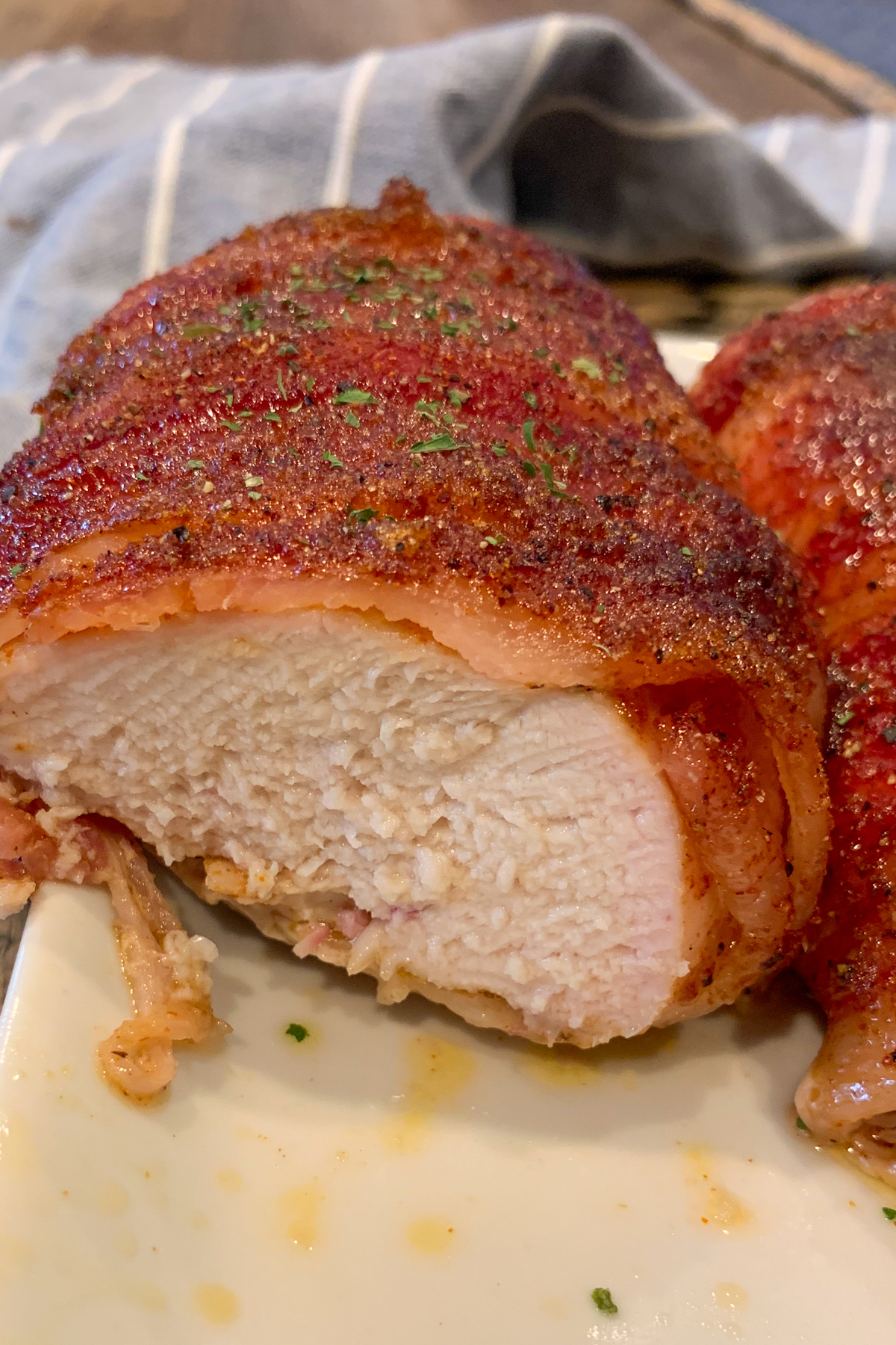 Juicy Bacon Wrapped Chicken