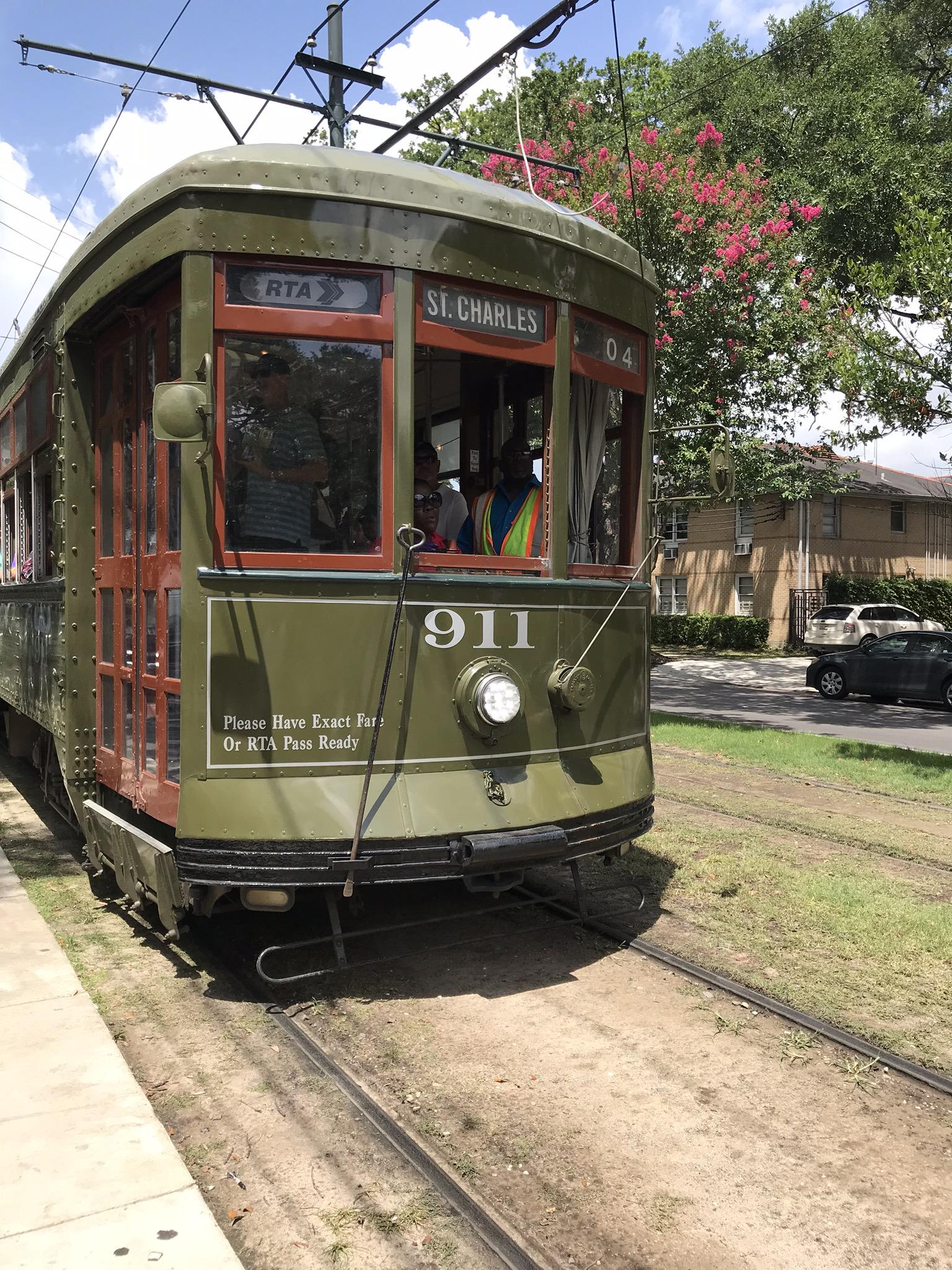 New Orleans St Charles Streetcar