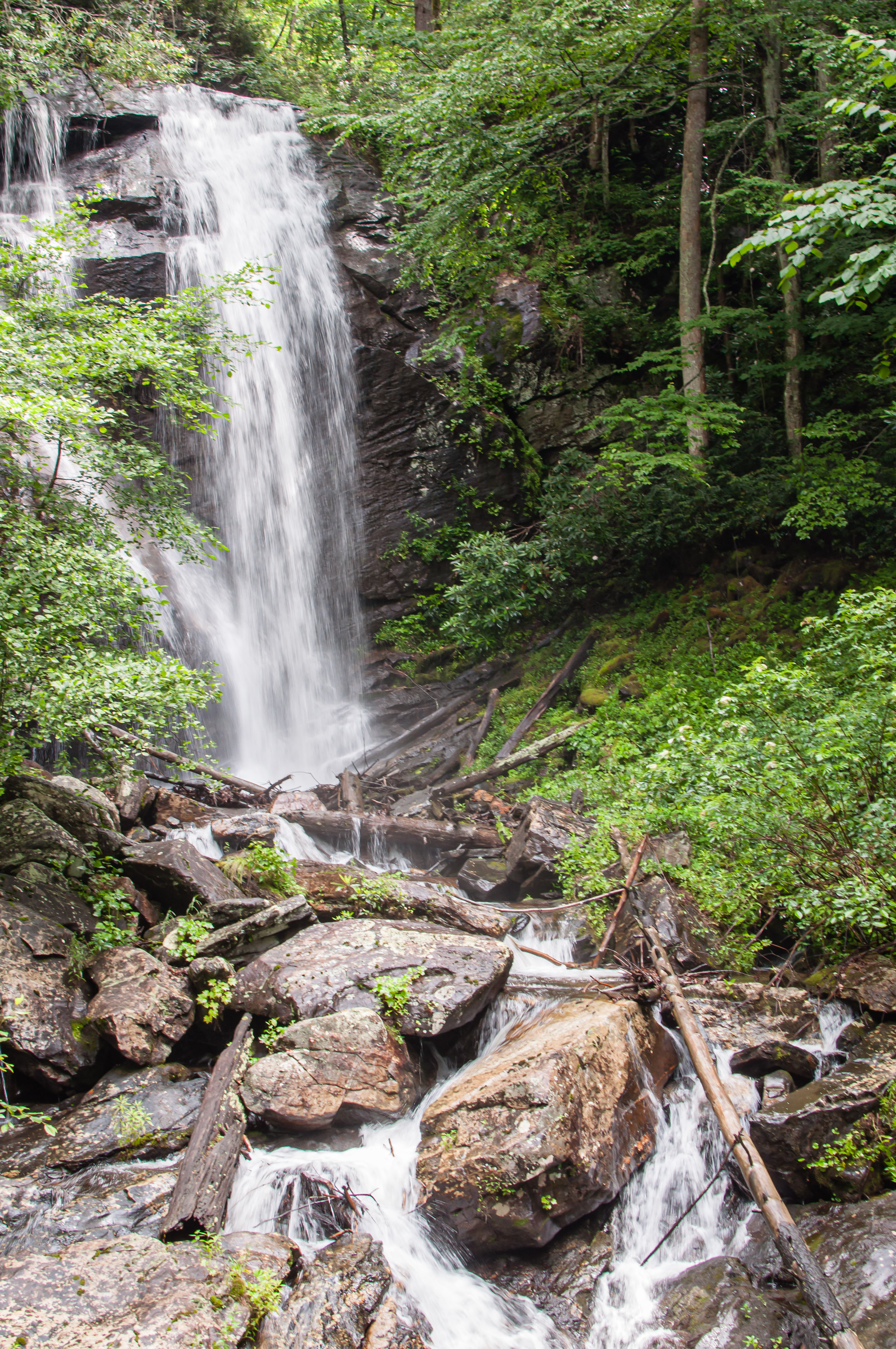 anna ruby falls in helen georgia